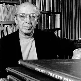 Portrait of Aaron Copland