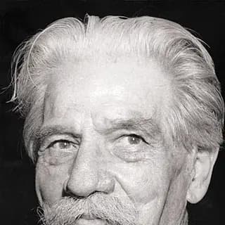 Portrait of Albert Schweitzer