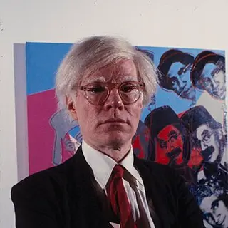 Portrait of Andy Warhol