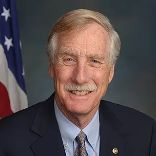 Portrait of Angus King