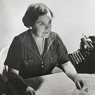 Portrait of Anne O'Hare McCormick