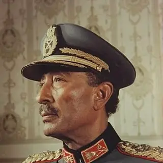 Portrait of Anwar Sadat