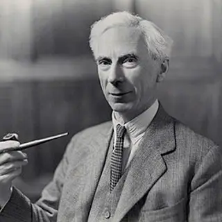 Portrait of Bertrand Russell