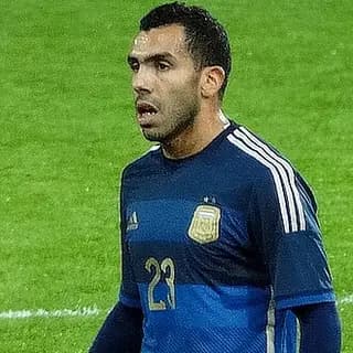 Portrait of Carlos Tevez