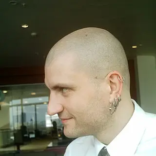 Portrait of China Miéville