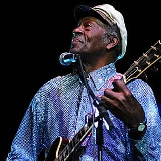 Portrait of Chuck Berry