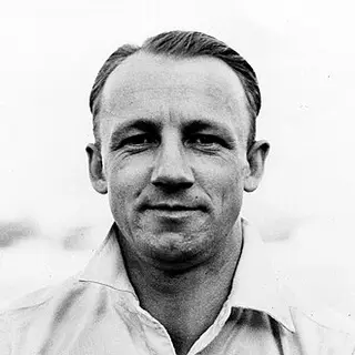 Portrait of Don Bradman