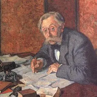 Portrait of Emile Verhaeren