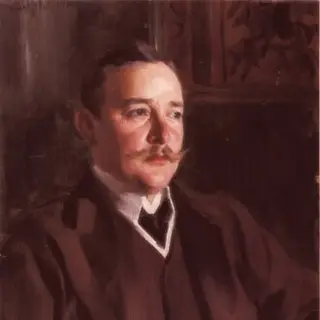 Portrait of Erik Axel Karlfeldt