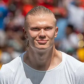 Portrait of Erling Haaland