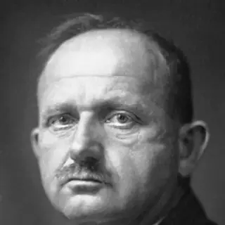 Portrait of Hans Fischer