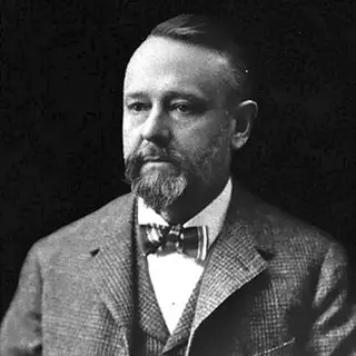 Portrait of James Ford Rhodes