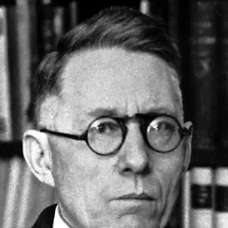 Portrait of Johannes V. Jensen