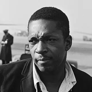 Portrait of John Coltrane