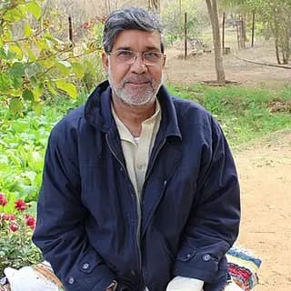 Portrait of Kailash Satyarthi