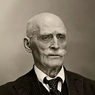 Portrait of Knut Hamsun