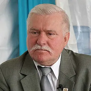 Portrait of Lech Wałęsa