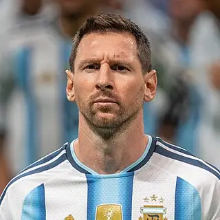 Portrait of Lionel Messi