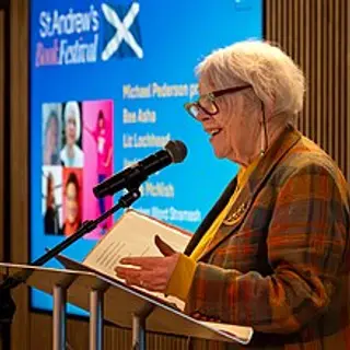 Portrait of Liz Lochhead