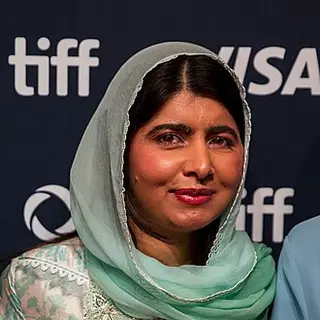 Portrait of Malala Yousafzai