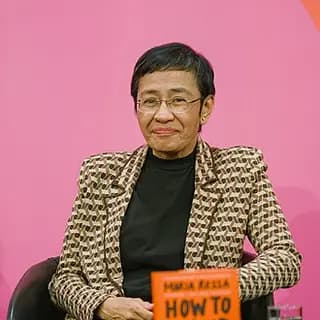 Portrait of Maria Ressa