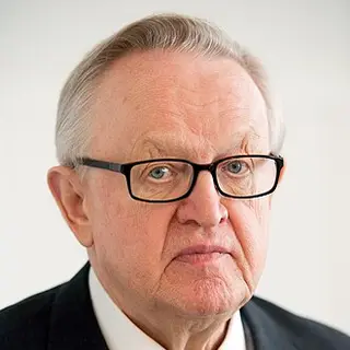 Portrait of Martti Ahtisaari