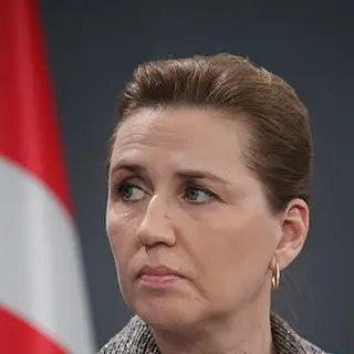 Portrait of Mette Frederiksen