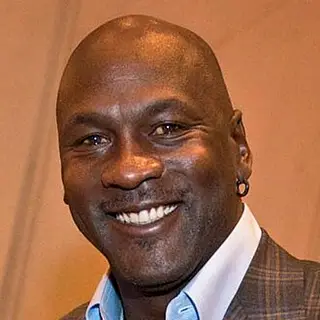 Portrait of Michael Jordan
