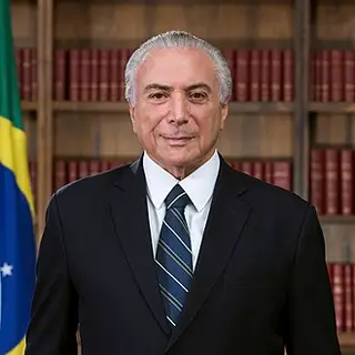 Portrait of Michel Temer