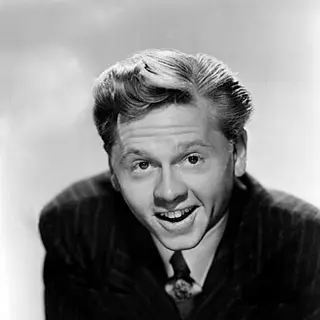 Portrait of Mickey Rooney
