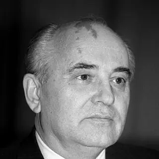 Portrait of Mikhail Gorbachev