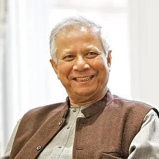 Portrait of Muhammad Yunus