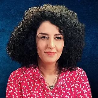 Portrait of Narges Mohammadi