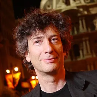 Portrait of Neil Gaiman