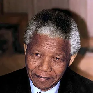 Portrait of Nelson Mandela