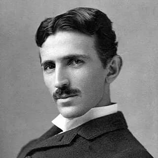 Portrait of Nikola Tesla