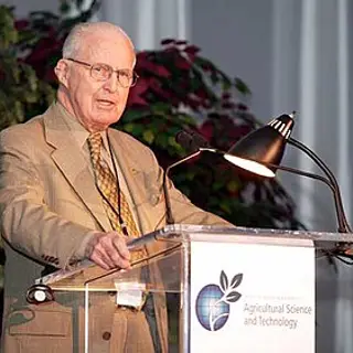 Portrait of Norman Borlaug