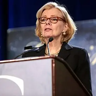 Portrait of Peggy Noonan