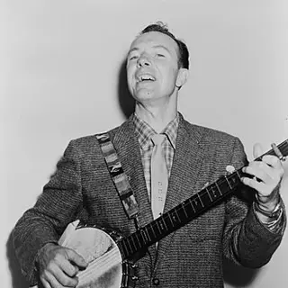 Portrait of Pete Seeger