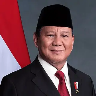 Portrait of Prabowo Subianto