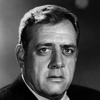 Portrait of Raymond Burr