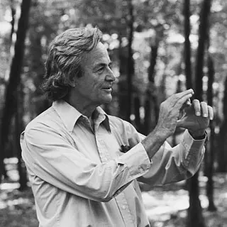 Portrait of Richard Feynman