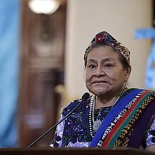 Portrait of Rigoberta Menchú