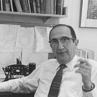 Portrait of Salvador Luria