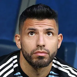 Portrait of Sergio Agüero