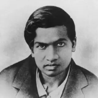 Portrait of Srinivasa Ramanujan