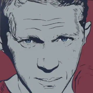 Portrait of Steve McQueen