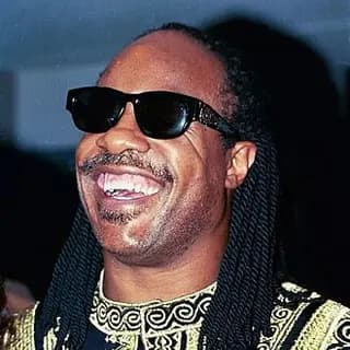 Portrait of Stevie Wonder
