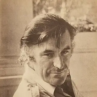 Portrait of Ted Hughes