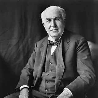 Portrait of Thomas Edison
